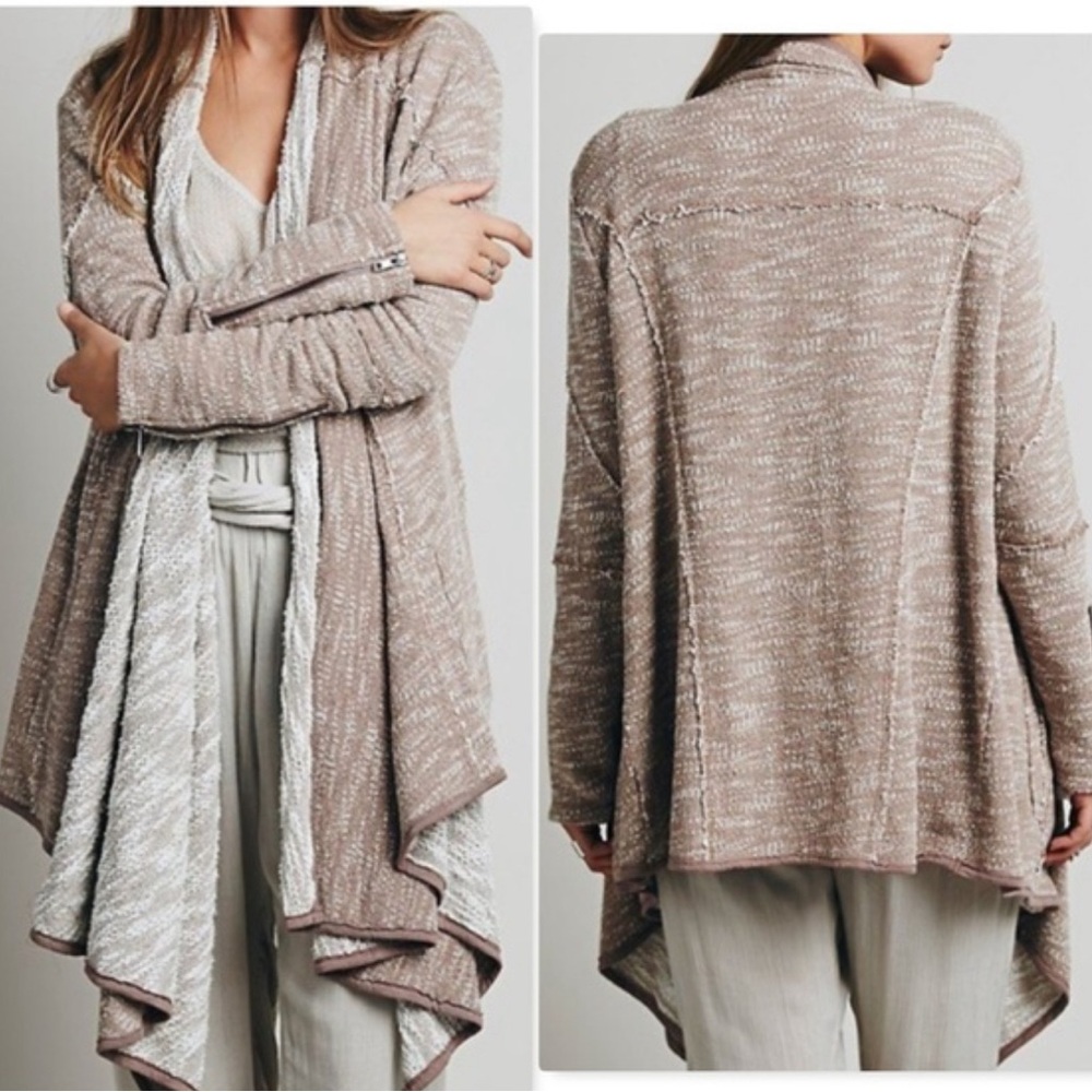 Free people The Loop Waterfall Cardigan - size xs